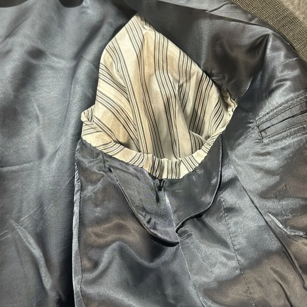 Brooks Brothers Suit Mens 48 Brooksease Two Button Wool Blend Jacket Pants USA - Picture 5 of 14